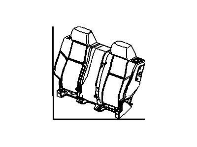 GM 94711149 Cushion, Seat Back Cushion