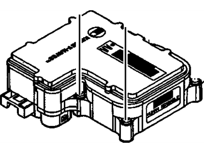 Chevy Silverado 1500 ABS Control Module - 19300859