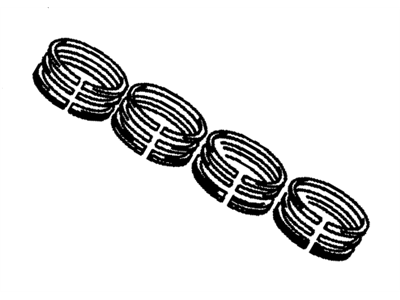 Chevy Spectrum Piston Ring - 94141947