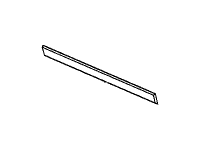 1988 Oldsmobile Cutlass Ciera Door Moldings - 20495943