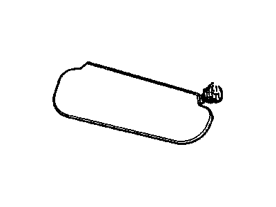 GMC 10376810 SUNSHADE,(INCLUDES 8,10)(SHALE)(VINYL)