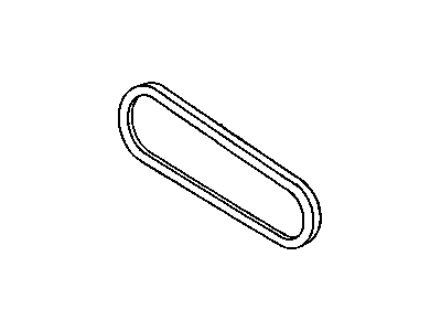 1985 Pontiac Fiero Drive Belt - 10029077