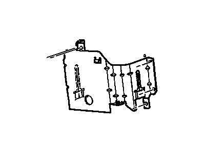 GM 22593028 Bracket, Emission Control System