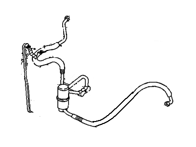 Cadillac DeVille A/C Hose - 3542984
