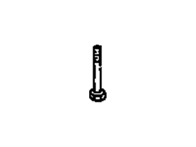 Pontiac 10018984 BOLT,FRONT STABILIZER SHAFT(BOLT, STABILIZER SHAFT LINK TO UNDERBODY)(*04)(7.240)