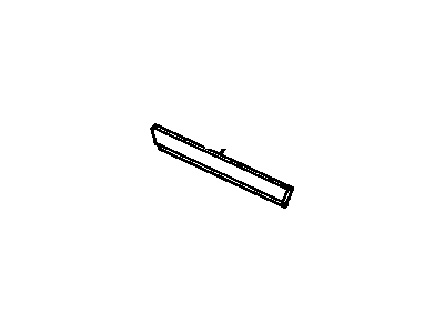 Chevy Corsica Door Moldings - 22592027