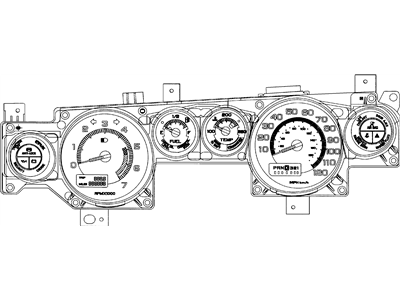 Buick 25637843 Speedo Cluster