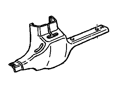 Chevy 10281806 Center Pillar Trim