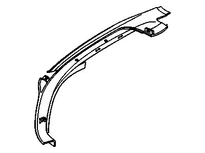 Oldsmobile 20541039 Rear Pillar Trim