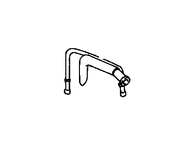 Chevy Metro Crankcase Breather Hose - 91173862