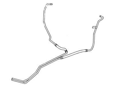 Chevy Colorado Automatic Transmission Oil Cooler Line - 84331393