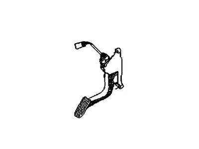 Chevy 96814462 Pedal Travel Sensor