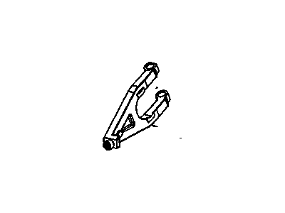 Cadillac 88996468 LEVER,TRANSFER CASE FOUR WHEEL DRIVE CLUTCH