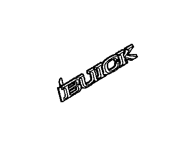 Buick 10104822 Nameplate