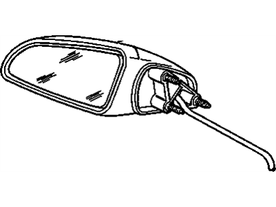 Oldsmobile 98 Side View Mirrors - 20487089