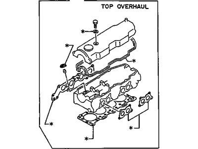 Chevy 97715204 Valve Grind Gasket Kit