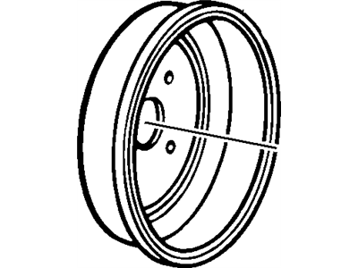 Chevy S10 Brake Drum - 1255496