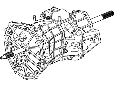 2004 Chevy Corvette Transmission Assembly - 12589534