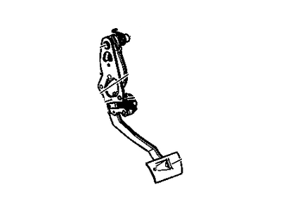 Chevy 25968690 PEDAL,BRAKE(INCLUDES 15-19,21)