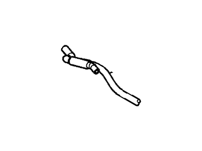 Chevy 15781525 HOSE,HEATER OUTLET(AT HEATER CORE)