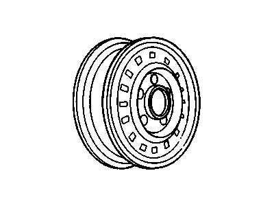 Pontiac Spare Wheel - 9592147