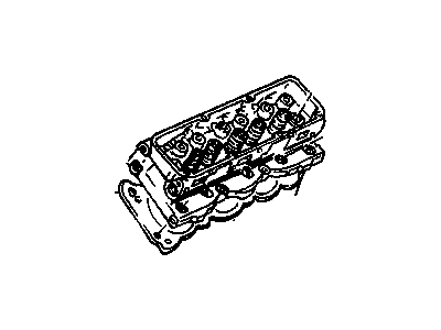 Pontiac Trans Sport Cylinder Head - 24501418