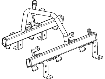 Pontiac 12579128 Fuel Rail