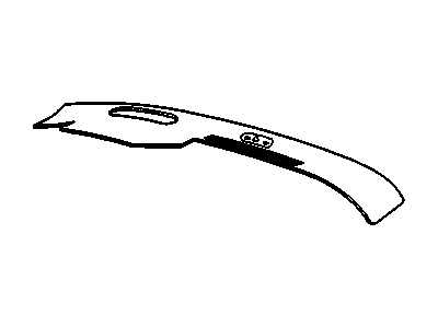 2002 Pontiac Grand Prix Dash Panel Vent Portion Covers - 10403052