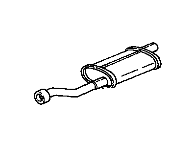 GMC Safari Muffler - 15598211