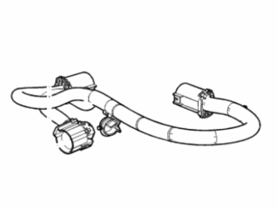 Chevy 84670050 HARNESS,TRAILER REAR WIRING(CONNECTS TO CHASSIS HARNESS AND RECEPTACLE)