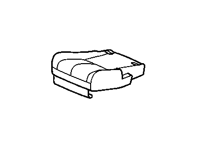 GM 22784398 Cover, Front Split Bench (Full Feature) - Az3, Rear
