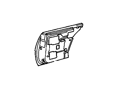 GM 20509107 Outer Panel, Driver Side