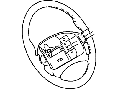 Pontiac Firebird Steering Wheel - 16825362