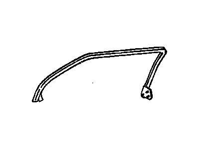 1997 Cadillac Seville Weather Strip - 3544567