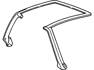Pontiac 10198208 Weatherstrip