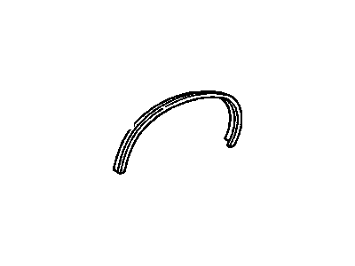 GMC 14033616 Wheel Opening Molding