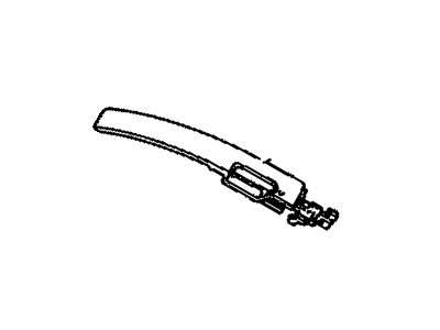 Pontiac Grand Prix Door Handle - 16627465
