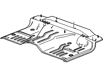 1998 Chevy Tracker Floor Pan - 91174090