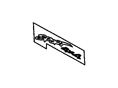 GMC 15681967 Decal