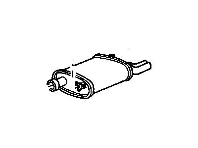 Chevy Beretta Exhaust Pipe - 22576700