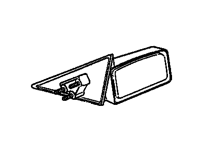 Oldsmobile Calais Side View Mirrors - 20580978