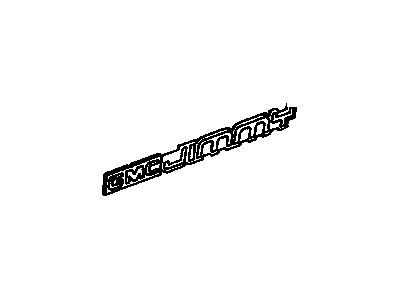 GMC Jimmy Emblem - 15629989