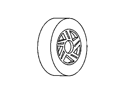 1987 Chevy Beretta Spare Wheel - 12394411