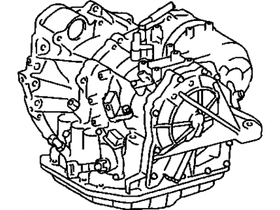 2010 Pontiac Vibe Transmission Assembly - 19125370