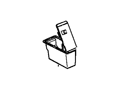 Cadillac 25644307 Storage Compart