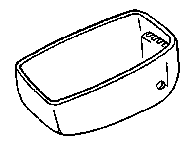 GM 12529495 Armrest Base, Front