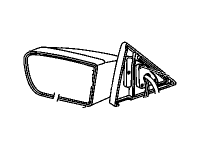 1999 Cadillac DeVille Side View Mirrors - 25663868