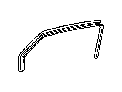 Oldsmobile 20689928 Glass Run