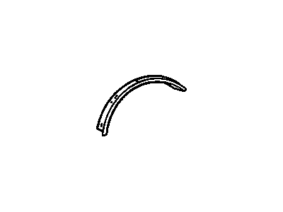 Cadillac 88891389 Wheel Opening Molding