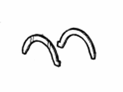 Chevy Silverado 1500 Crankshaft Thrust Washer Set - 55490482